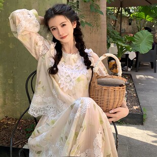 渔小平 香颂 重工刺绣别致绝美甜美奶乖套装裙减龄Y漂亮洋气套装