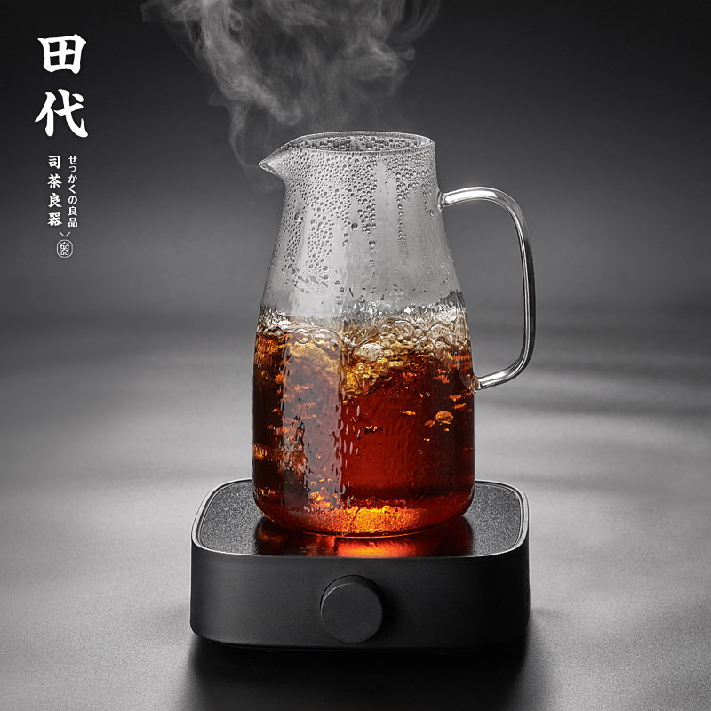 玻璃冷水壶耐高温防爆凉水瓶凉白开水家L用水杯果汁壶套装凉水壶