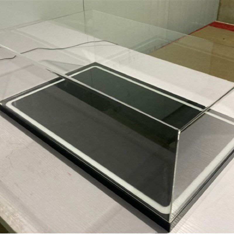 高透热弯一i体亚克力展示盒带灯定制
