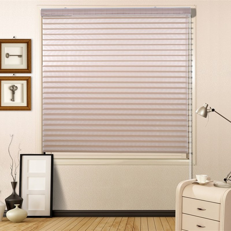 免打孔香格e里拉帘卷帘窗帘卧室柔纱帘百叶窗全遮光浴室厨房办公
