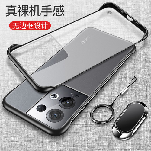 opporeno8pro+硅胶超薄无边框