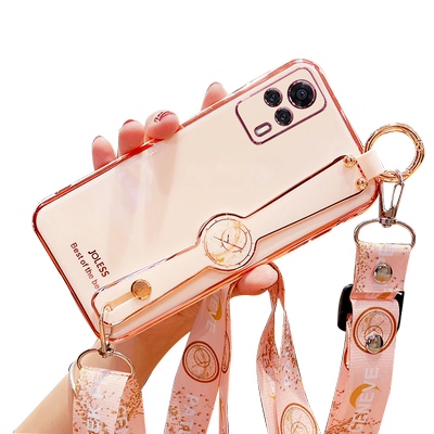 vivos9e硅胶腕带斜挎挂绳网红