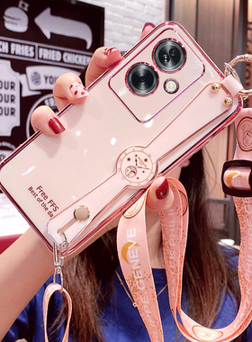 适用oppoA1s手机壳oppo腕带A1s保护5G硅胶套PJB110全包防摔opa软壳0pp0女opopa新款s5g斜挎oopoa肩带挂绳oppo