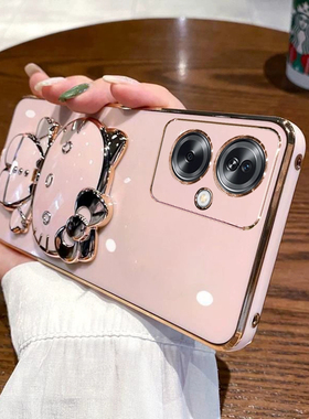 适用oppoA1s手机壳oppo保护A1s硅胶套5G带补妆镜PJB110全包防摔opa软壳0pp0新款opopa女s5g可爱oopoa支架oppo