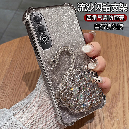 oppok12硅胶气囊防摔女款带支架