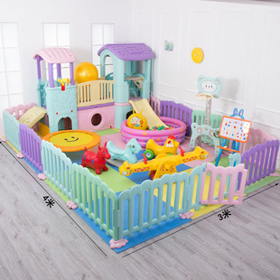 儿童乐园室内家用滑梯小型4S游乐场设施幼儿园设备宝宝滑滑梯组合