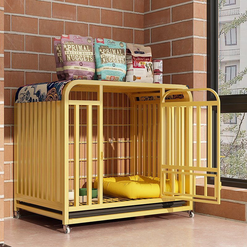 大型宠物狗笼狗狗别墅超大自由空间狗笼子带厕所分离家用户外狗窝