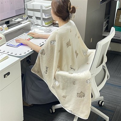 办公室午睡毯空调毯薄款毯子午睡毯沙发毯夏凉毯工位夏季盖毯单人