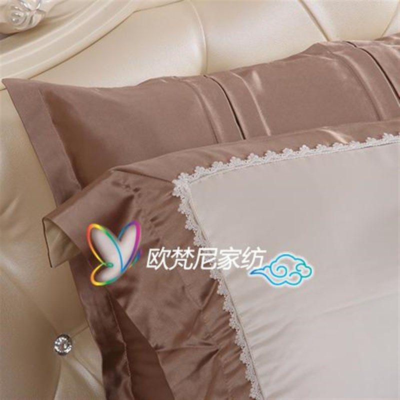 欧式后现代新古典高档床上用品奢华别墅软装样板间样板房多件套