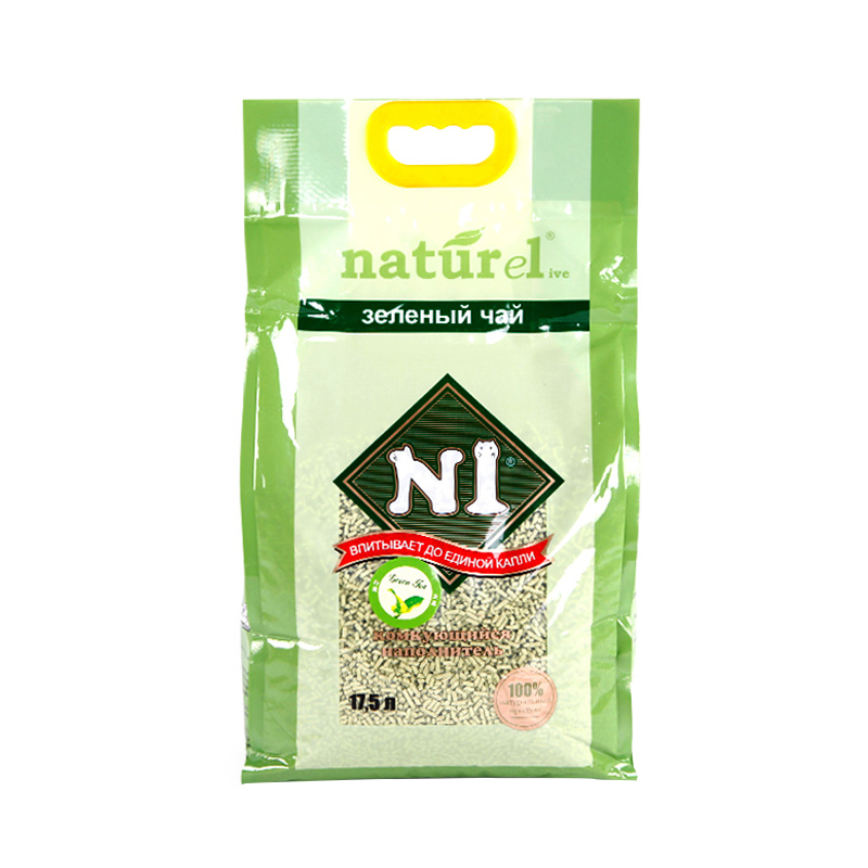 N1豆腐猫砂原味绿茶豆腐猫砂玉米猫砂除臭无粉尘活性炭猫沙17.5L