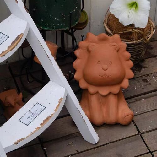 【红陶摆件】宙斯花园庭院露台阳D台桌面红陶可爱拍照摆件装饰品