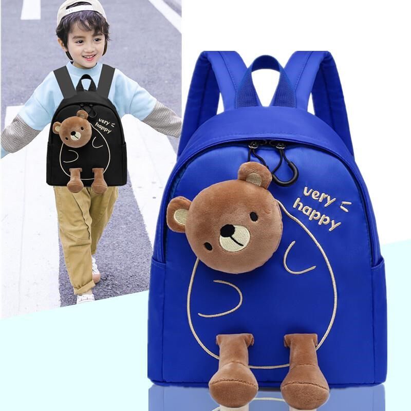 男童双肩包儿童外出旅游背包新款2024网红卡通男孩幼儿园小班书包