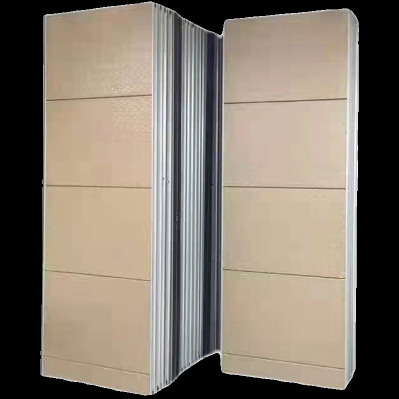 酒店宴会厅饭店包厢吊轨道隔音推拉活动隔断墙办公室移动折叠屏风