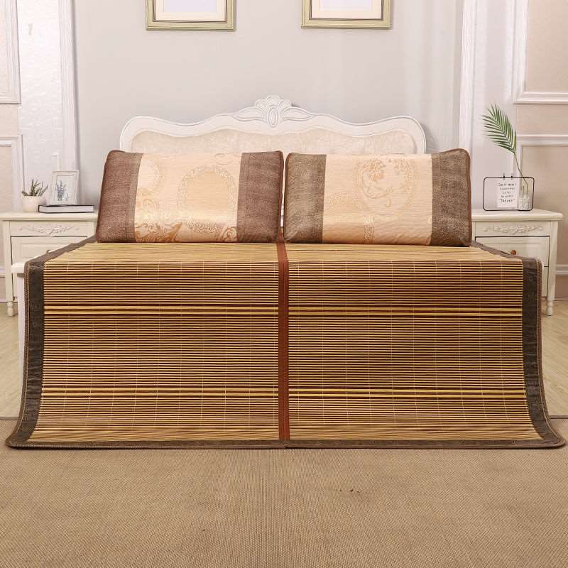 现货1.8草席家用建辉竹席竹子凉席学生夏季单人床米2米0.6M宿舍1.