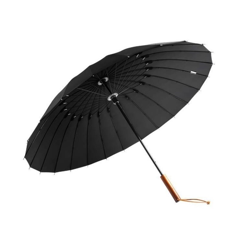 大号24骨户外遮阳长柄雨伞定制LOGO纳米伞礼品晴雨两Y用直杆广告