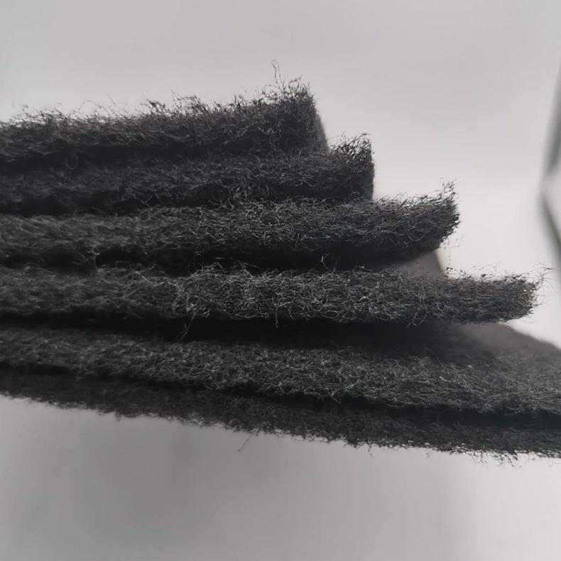 活性炭过滤棉.喷烤漆房光氧机空气净化纤维毡工业废气吸附除新款