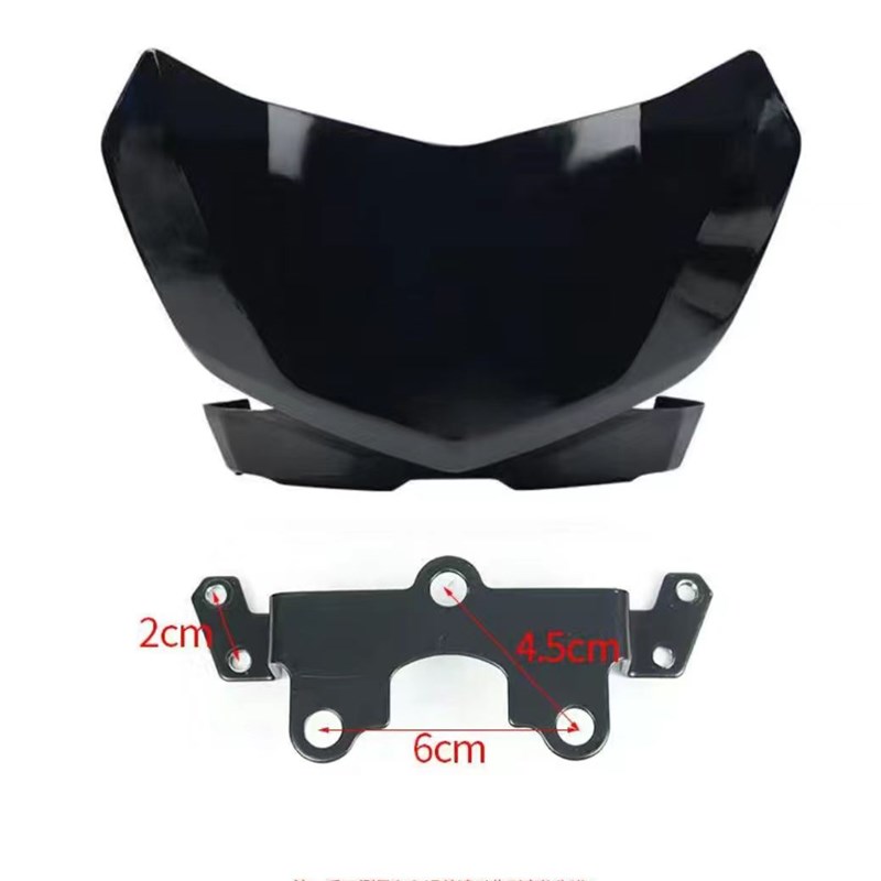 九号E系裸把改装仪表挡风板电动车仪表挡风板适用于九号E/N/C/F/M