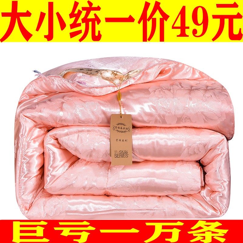蚕丝被空调被夏凉被子r春秋薄被芯单人学生被双人冬被夏天薄被子