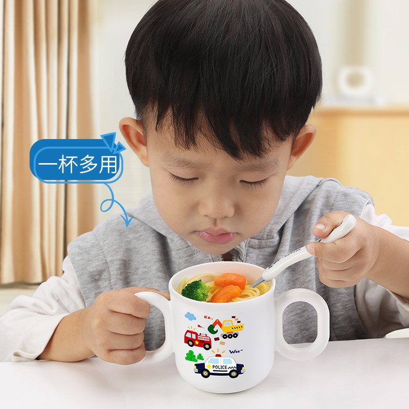 韩国儿童水杯家用316不锈钢专用防摔带盖宝宝幼儿园直饮喝水杯子
