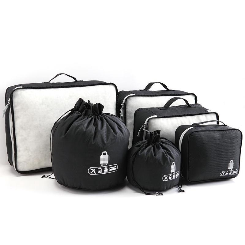 新款旅行衣物行李箱整理收纳袋出差分类袋脏衣收纳袋收纳六