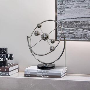 创意牛顿摆球永动仪摩天轮不锈钢撞球减压桌面摆件 北欧风格装饰