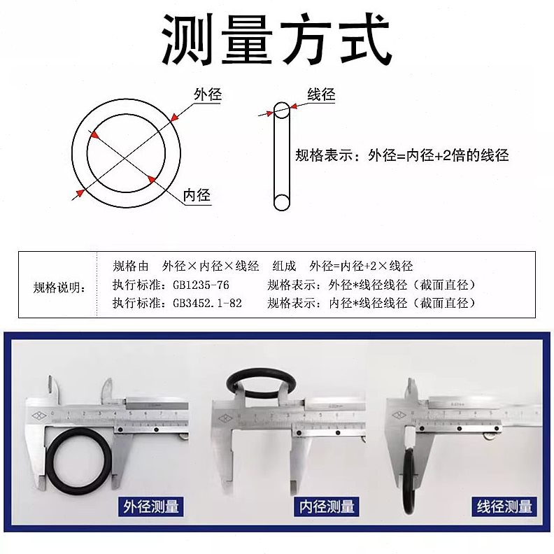 直销线径1.4mmNBR丁腈O型密封圈油封丁腈O型圈平垫片尘密封件