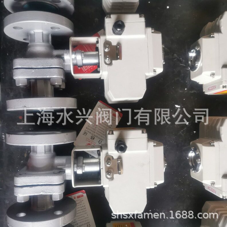 直销Q941F-160C电动法兰球阀 铸钢电动球阀 压电动球阀