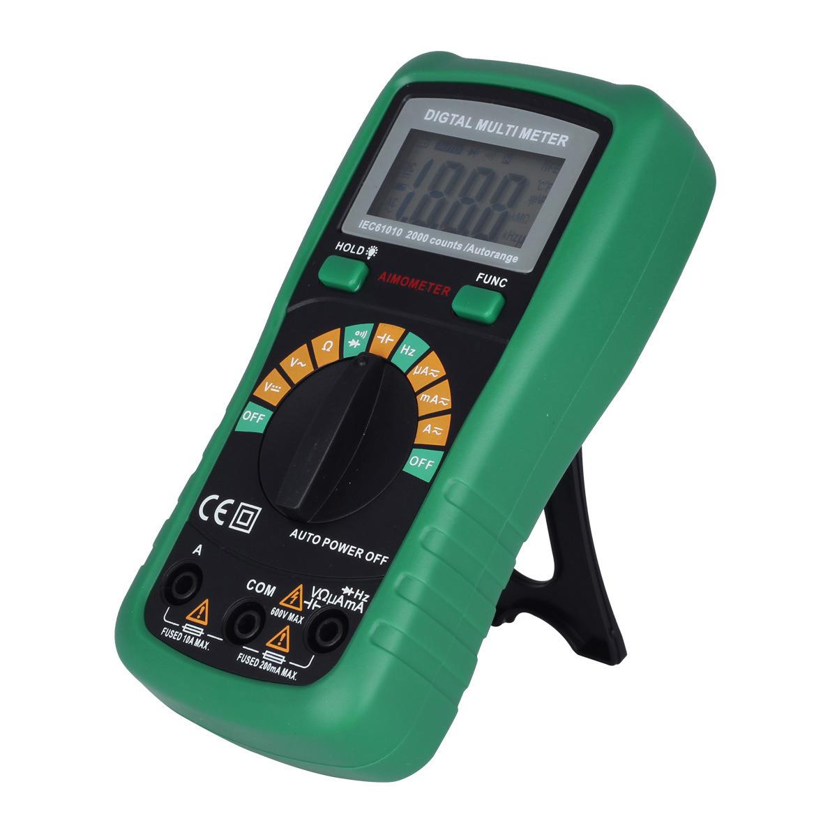 AIMOMETER 8233DPRO 自动量程多功能万用表电表数显电流表