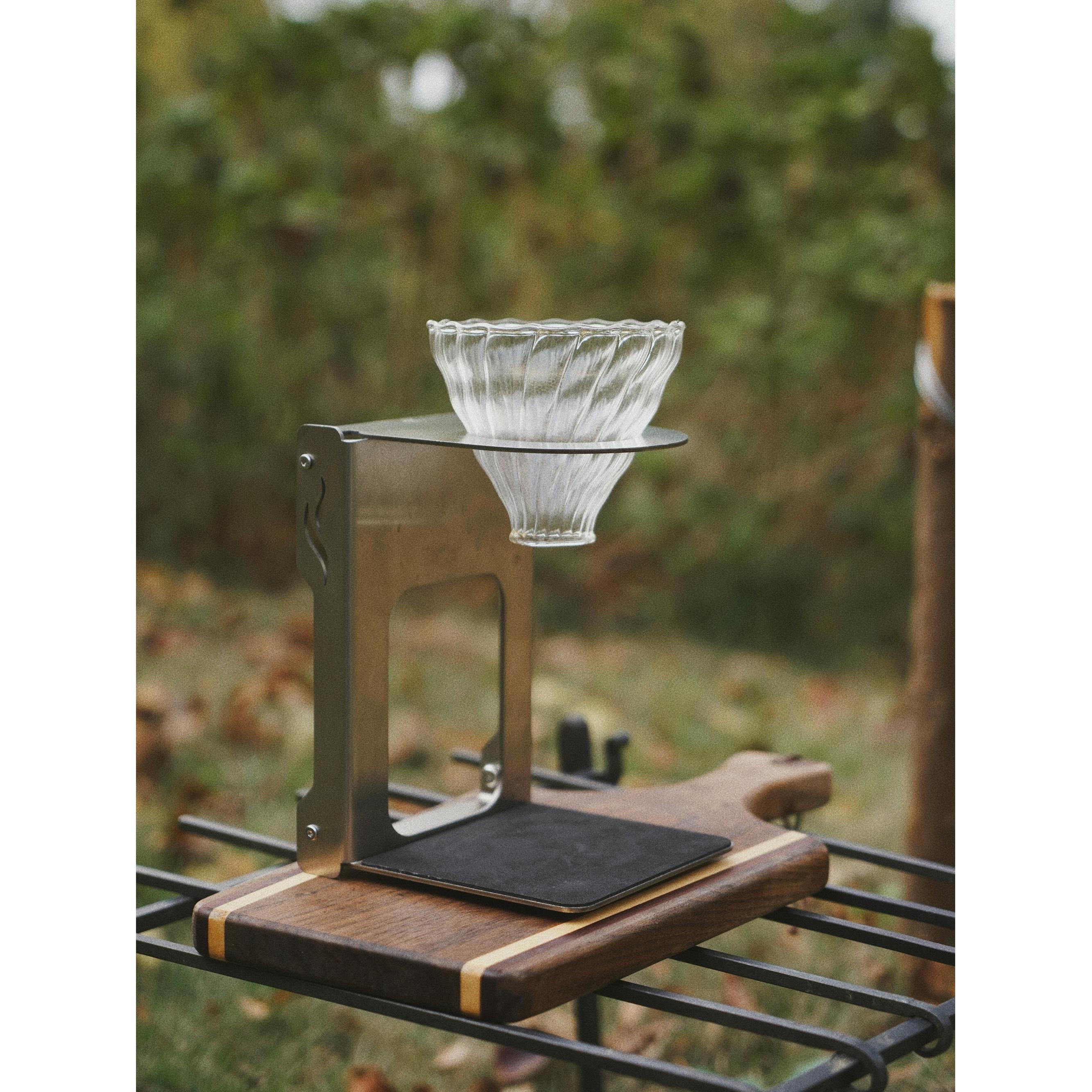 触造touge 不锈钢可折叠咖啡手冲支架 户外折叠 咖啡滤杯架