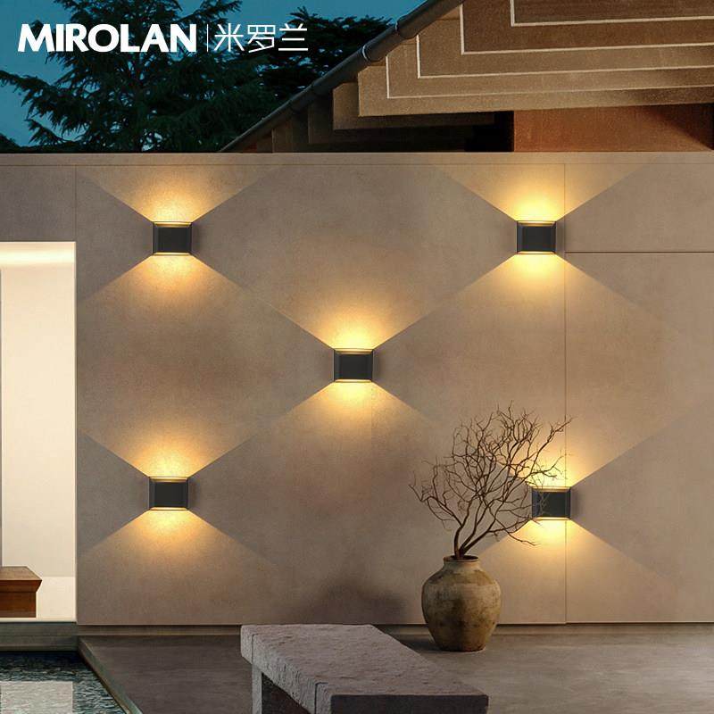 太阳能壁灯户外围墙防水新款壁灯别墅庭院灯院子外墙转角灯洗墙灯,家装灯饰光源,户外壁灯,淘宝优惠券,粉丝福利购,淘宝优惠卷