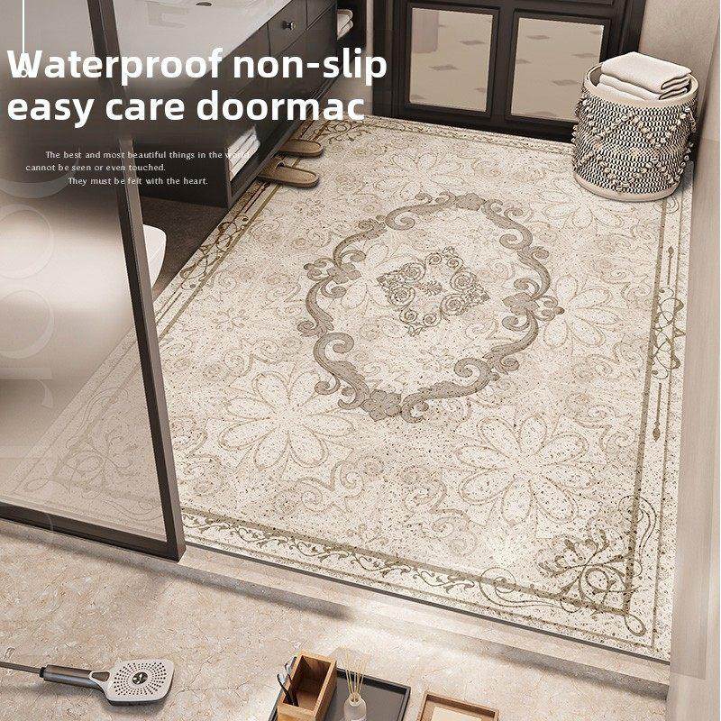 浴室大尺寸干燥区地板垫防水切断电线环浴室防滑脚垫洗脸盆整块地,居家布艺,家用脚垫,淘宝优惠券,粉丝福利购,淘宝优惠卷