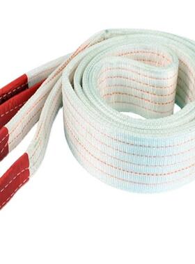 白色起重吊装带双扣酸洗丙纶加宽加厚吊车绳耐磨模具810T15吨12米