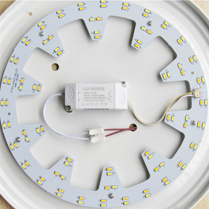 LED吸顶灯驱动器电源镇流器三色变光调色变压整流器24W36W50W60W