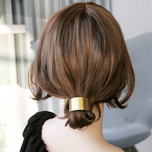 短发尴尬期头饰头绳女高级感扎头发神器过渡期头花发圈低马尾发饰