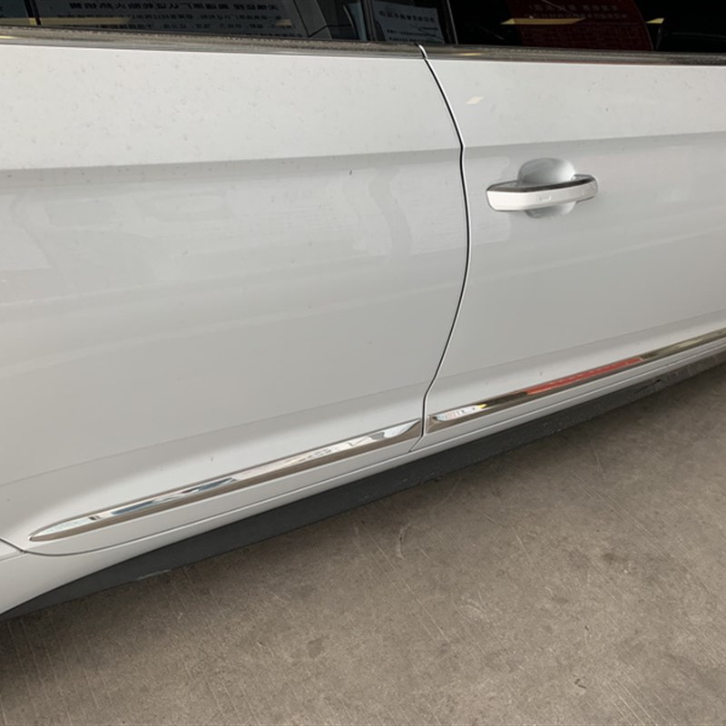 奥迪A3 A5 S5 Q2L Q3 Q5改装车门不锈钢防撞装饰亮条车身饰条防擦