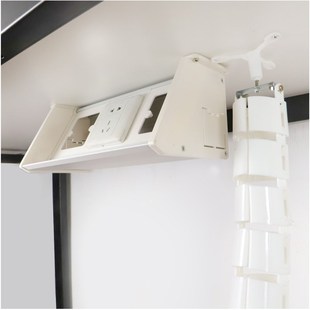 办公桌下走线槽可装86面板插座桌底吊线槽电线收纳斜型三角过线盒