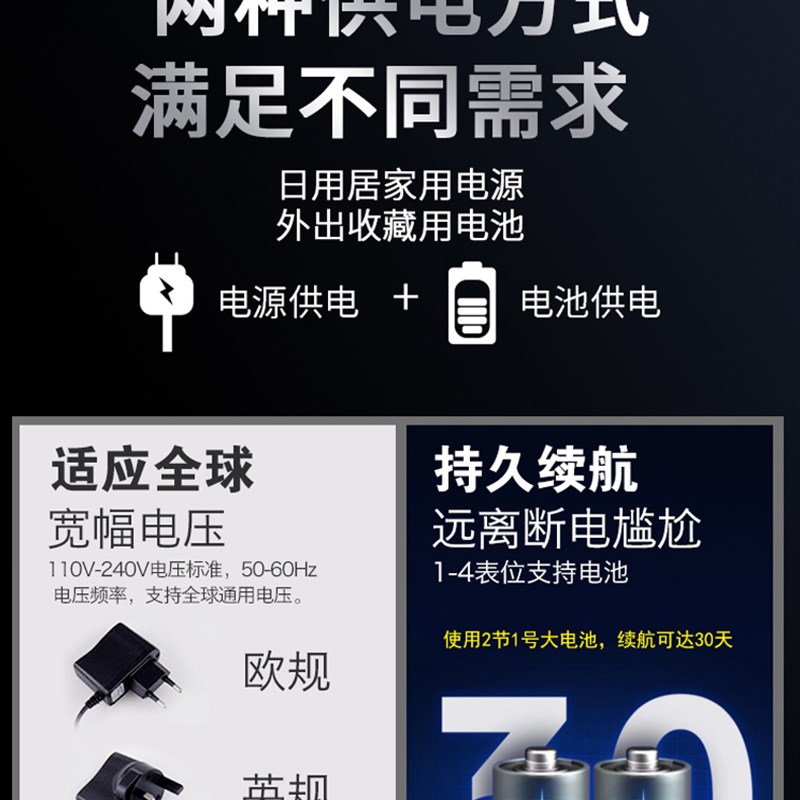 淘友记自动机械表摇表器上链盒立式智能上弦器手表转动放置器家用
