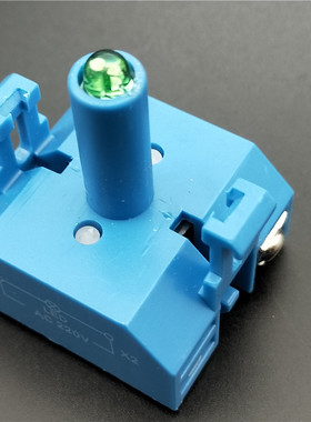 瑞沃尔LA38 LA39按钮开关配件基座 LED指示灯座 底座红黄绿白蓝