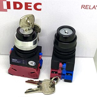 ASW2K10 ASW0201 2K20 2K22 2档钥匙开关B IDEC正品 和泉ASW2K11