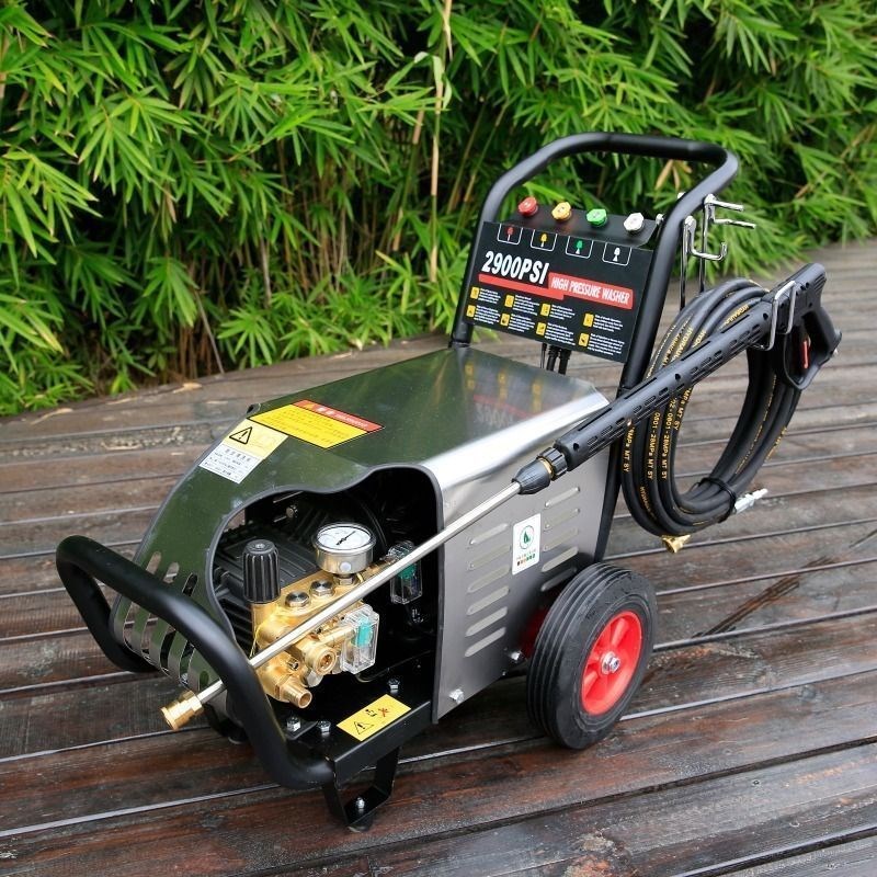 超高压商用洗车机水泵大功率清洗机220V380V水枪全自动工业除锈