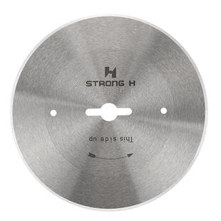 殿阳开腹大圆机破布圆刃验布机刀片单面开腹勒针织园林机配件