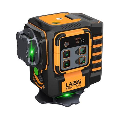 莱赛水平仪绿光高精度强光细线 线激光12平水仪红外线 线十二线