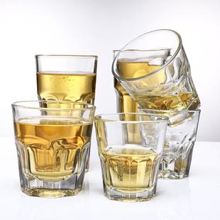 杯型加厚家用水杯酒吧KTV 直布罗陀八角杯啤酒杯可乐杯饮料杯经典
