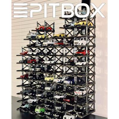 PITBOX 立体停车架1:64小车展示车存放架