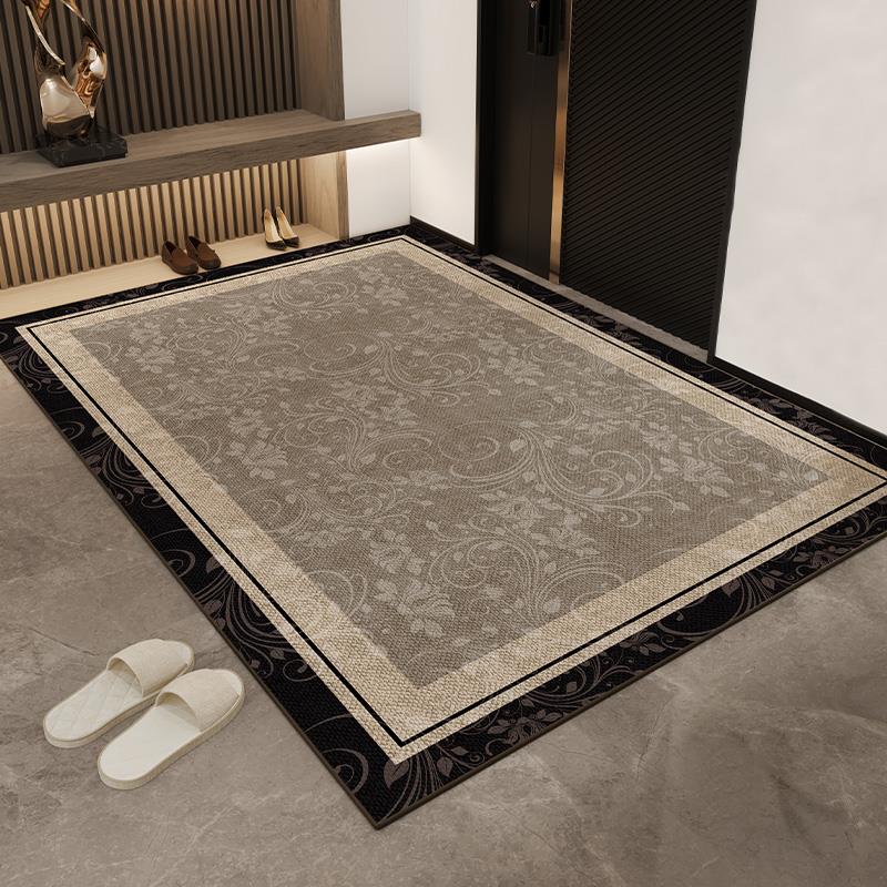 入户门地垫高级感家用防滑耐磨大门口进门垫客厅大地毯可裁剪垫子
