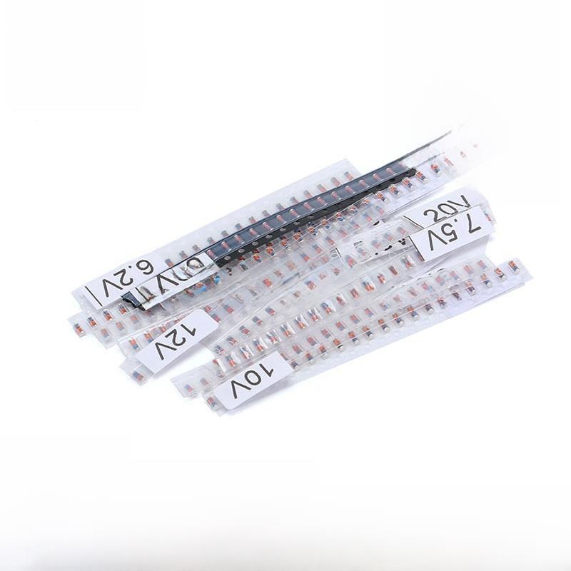 ZMM贴片稳压二极管包 3V-39V 共14种各20祇 LL34 1206封装