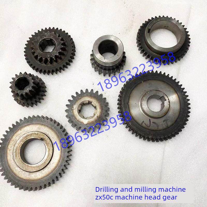 滕州钻铣床ZX50C 6350C 7550C电机轮机头齿内花键耐用变速箱齿轮