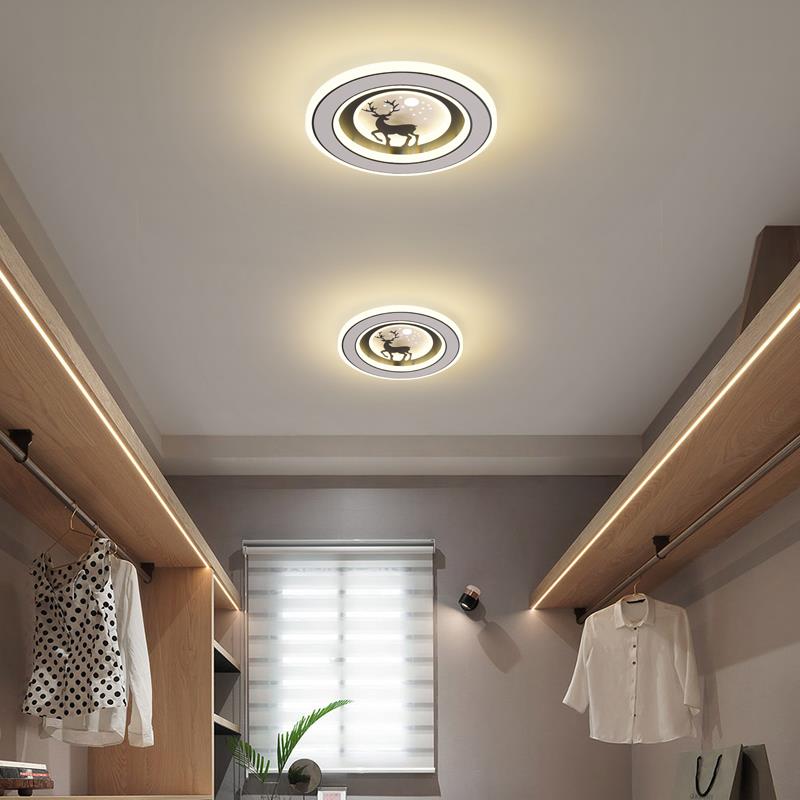 网红走道灯走廊灯明装筒灯吸顶灯小鹿吸顶灯阳台灯创意入门玄关灯