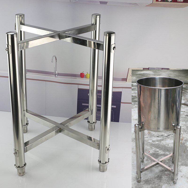 厨房水桶角架水桶底座支架开水桶汤桶三角架不锈钢商用保温桶架子