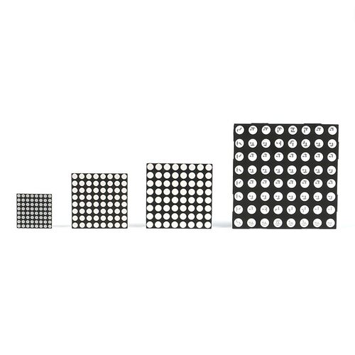 3MM 8*8 LED点阵模块 1088AS 共阴 高亮红色光16脚 32*32mm